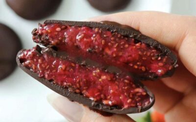 L’incroyable bouchée choco-framboises